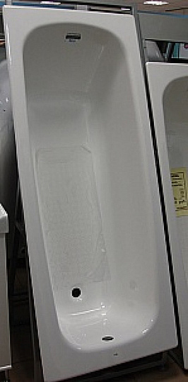 Roca Continental Ванна чугунная 150х70 см, без ножек, цвет: белый глянцевый 21291300R