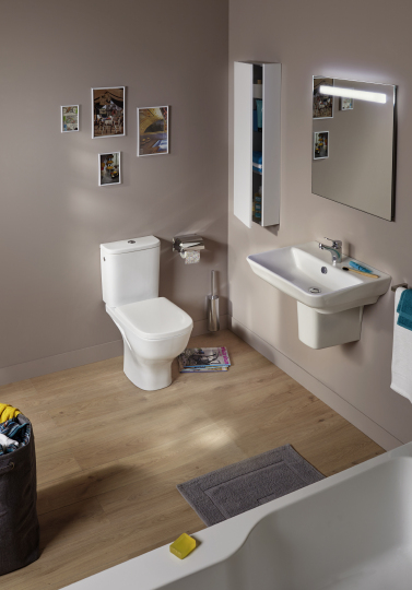 Унитаз-компакт Jacob Delafon Struktura  безободковый UJX102-00