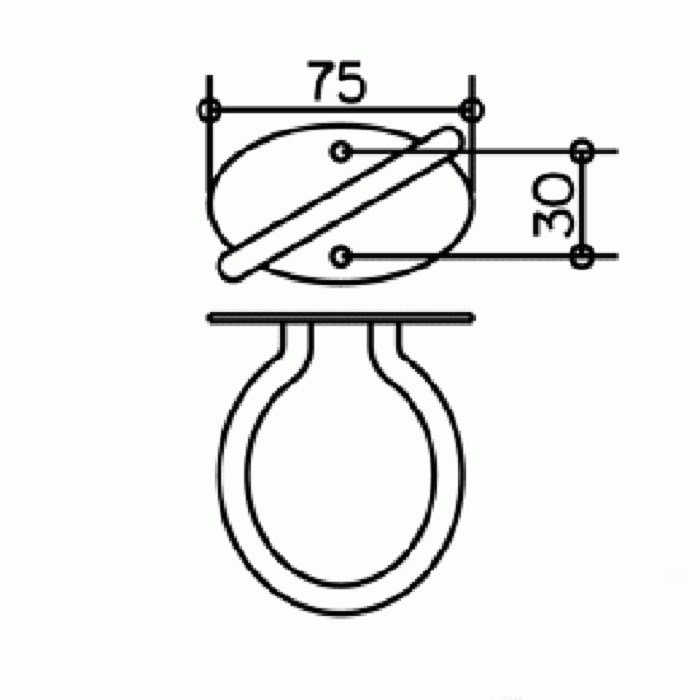 Keuco Universal Держатель для фена, правый цвет: хром 49970 10000