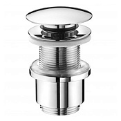 Nicolazzi Scarichi Донный клапан свободного слива 1”1/4, без перелива, цвет: хром 5553CR