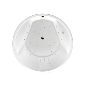 Excellent Great Arc Ванна гидромассажная Nano 160x160 см, акрил, цвет: белый глянец, фурнит. золото WAEX.GRE16.NANO.GL