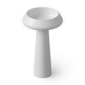 Dea Design Pedestal Basin Раковина напольная d54,5х90h см, без перелива, выпуск в пол, цвет: white DD2046 545 18