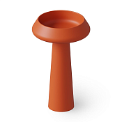 Dea Design Pedestal Basin Раковина напольная d54,5х90h см, без перелива, выпуск в пол, цвет: orange DD2046 545 7
