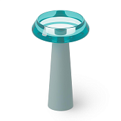 Dea Design Pedestal Basin Раковина напол. d54,5х90h см, без перел., вып. в пол, цвет:lake water blue DD2046 545 R8