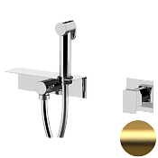 Daniel Skyline Гигиенический душ со смесителем и внутренней частью, цвет: золото брашированное SK646Z4DCTDP