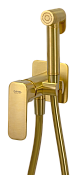 Daniel Tiara Гигиенический душ со смесителем и внутренней частью, цвет: золото брашированное TA645BP4DCDP