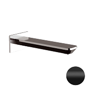 Daniel Tiara Излив настенный для ванны 17,2 см, цвет: черный матовый TA470415