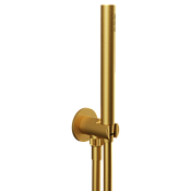 Daniel Душевой гарнитур: душевая лейка, держатель для душа, шланг 150 см, цвет: золото брашированное A546435DP