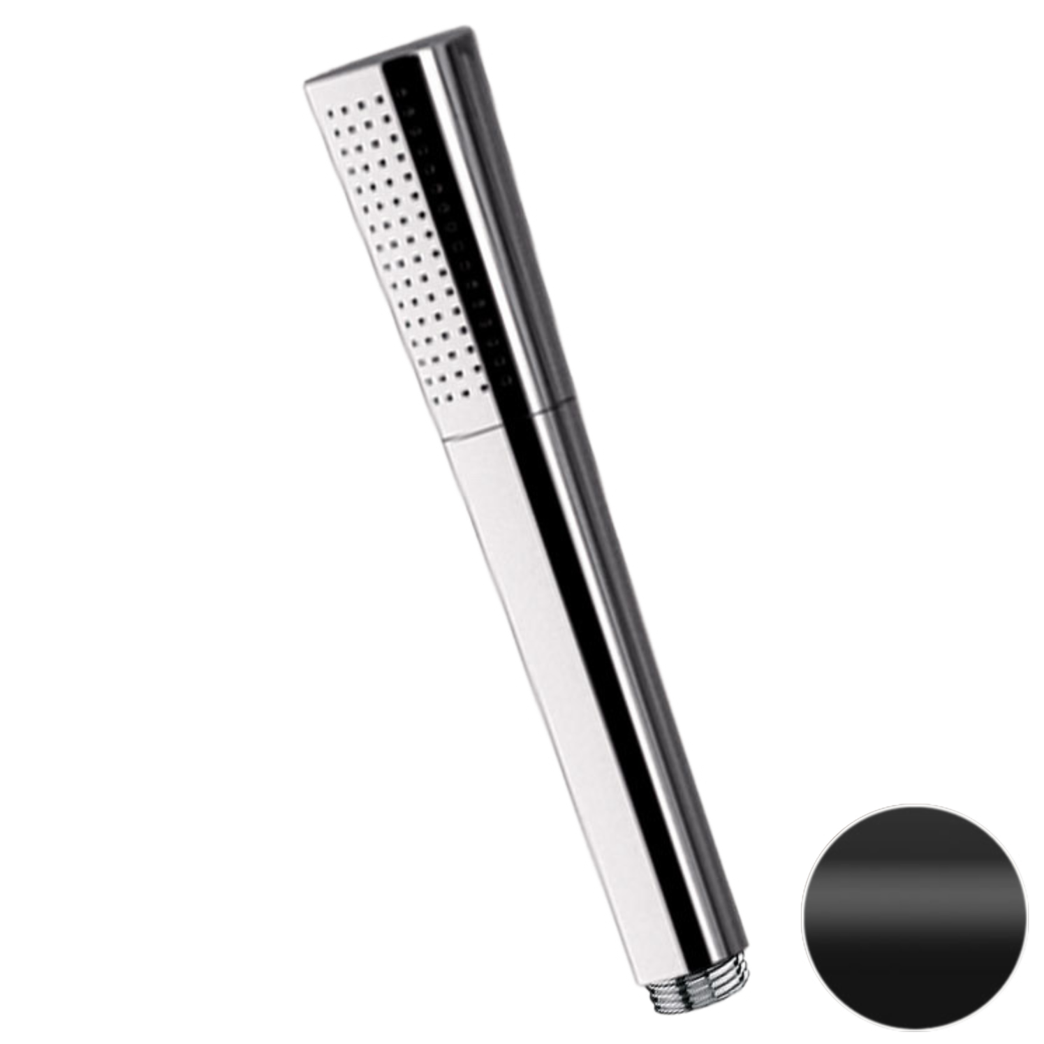 Daniel Diva Душевая лейка, 1 режим, цвет: черный матовый A452S15