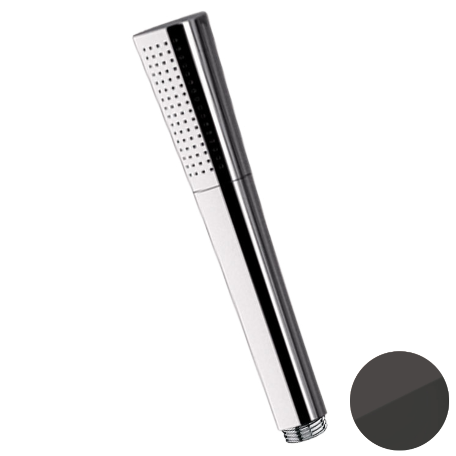 Daniel Diva Душевая лейка, 1 режим, цвет: черный хром A452SCF