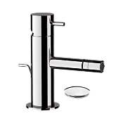 Daniel Tokyo Смеситель для биде с донным клапаном, излив 9,5 см, цвет: хром TK604CR