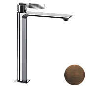 Daniel Club Смеситель для раковины высокий, без донного клап., излив 31,6 см, цвет: бронза масляная ANC607BOIL