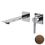 Daniel Club Смеситель для раковины встраив., излив 19,8 см, с внутр. частью, цвет: бронза масляная ANC632PLOIL