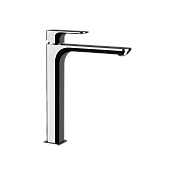 Daniel Tiara Смеситель для раковины высокий, без донного клапана, излив 29,8 см, цвет: хром TA607BCR