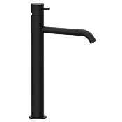 Daniel Tokyo Смеситель для раковины высокий, без донного клап., излив 31,4 см, цвет: черный матовый TK607B15