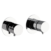 Daniel Tokyo Смеситель для душа термостатический, на 2 потребителя, с внутренней частью, цвет: хром TXT625CR