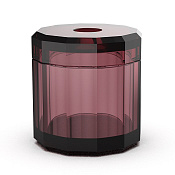 Decor Walther Kristall KB Диспенсер для салфеток, настольный, цвет: rich burgundy 0931597