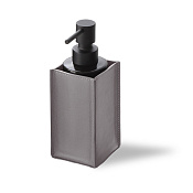 Decor Walther Nappa SSP Дозатор для мыла, настольный, чехол из нат. кожи, цвет: черный 0939093