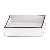 Decor Walther Nappa TAB S Лоток универсальный, натуральная кожа, цвет: белый матовый 0938350