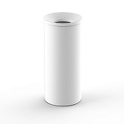 Decor Walther Basic DW 230 Ведро для мусора напольное d30x70h см, цвет: белый матовый 0615550