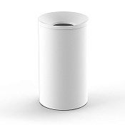 Decor Walther Basic DW 240 Ведро для мусора напольное d40x70h см, цвет: белый матовый 0615650