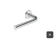 Almar Accessories Держатель туалетной бумаги подвесной левый, откр, цвет: PVD brushed absolute black E315002.AB