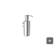 Almar Accessories Дозатор жидкого мыла подвесной, латунная колба, цвет: PVD brushed gun metal E340001.GM