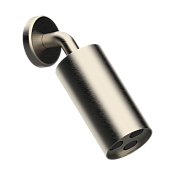 Daniel Steel Верхний душ круглый d8 см, с 1 видом струи, цвет: inox SSA578LP