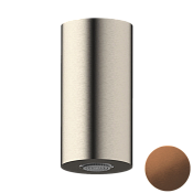 Daniel Steel Верхний душ круглый d5 см, с 1 видом струи, цвет: медь брашированная PVD SS3A578PECM10