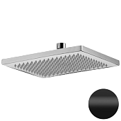 Daniel Верхний душ 24x14 см, с 1 видом струи, цвет: черный матовый A59215