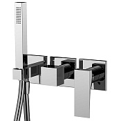 Fima Carlo Frattini Zeta Смеситель для душа встр, внешняя часть, с душевым комплектом, цвет: chrome F3989WX8CR