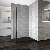 RGW Боковая стенка, Easy Clean 80х195h см, стекло прозрачное 6 мм, цвет: хром глянцевый 352201208-11