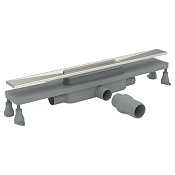 OMP Tea Emyflow Дренажный канал 80 см, щельевой, цвет: золото брашированное 5963.204.8.3