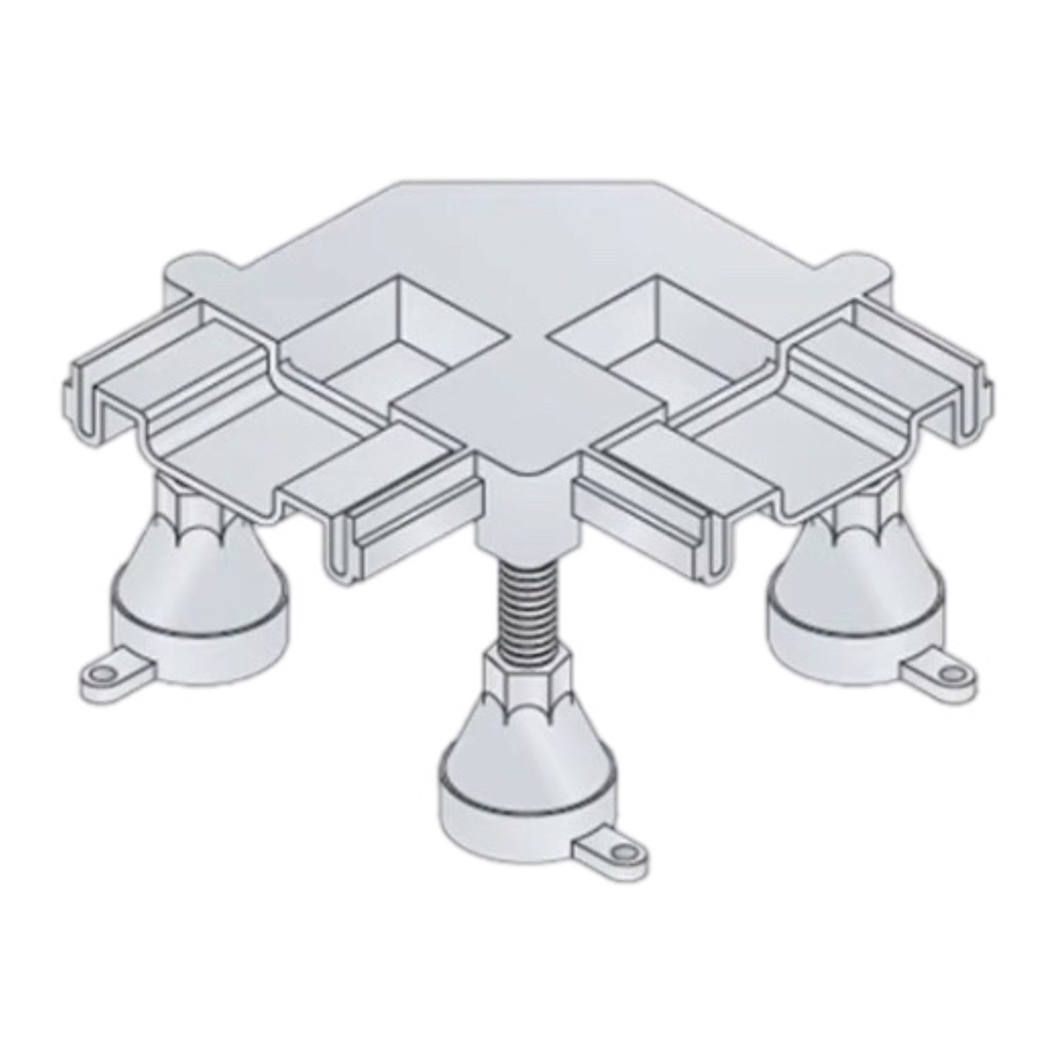 OMP Tea Sumisura Соеденитель дренажных каналов, угловой 987.004.0