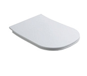Olympia Omnia Крышка-сиденье для унитаза, с микролифтом, цвет: белый матовый C9OMN11