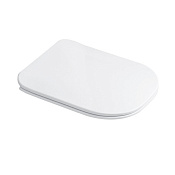 Olympia Tutto Evo Крышка-сиденье для унитаза, с микролифтом, цвет: белый глянцевый C9TE01