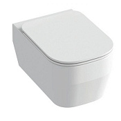 Olympia Tutto Evo Унитаз подвесной 53х36 см безободковый, без крышки, цвет: белый глянцевый TUE1202R01