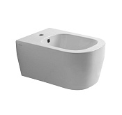 Olympia Tutto Evo Биде подвесное 53х36 см с отвер. под смеситель и переливом, цвет: белый глянцевый TUE220101