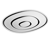 Alpi Groove Потолочный душ встраиваемый 45 см, 1 вид струи, цвет: под покраску GR O301