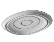 Alpi Groove Потолочный душ встраиваемый 45 см, 1 вид струи, цвет: под покраску GR O302