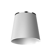 Alpi Fred Верхний душ d21,8 см, 1 вид струи, без кронштейна, цвет: chrome/white FD S04 CR BI