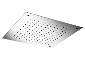 Alpi Soffioni Потолочный душ встраиваемый 49,8 см, 1 вид струи, цвет: chrome SF 097A CR