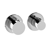 Alpi Nu Смеситель для душа термостатический на 2 потребителя, встраив., внешняя часть, цвет: chrome NU 24EHN163 CR