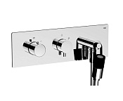 Alpi Ginger Смеситель для душа на 2 потреб., встр., с внутренней частью и ручным душем, цвет: chrome GN 99L163D CR
