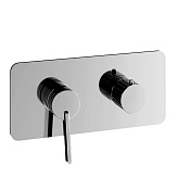 Alpi Gum Смеситель для душа на 3 потребителя, встраиваемый, внешняя часть, цвет: chrome GUM ELV869 CR