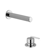 Alpi Allen Смеситель для раковины встраиваемый, с внутренней частью, длина излива 18см, цвет: chrome AL 98877/18 CR