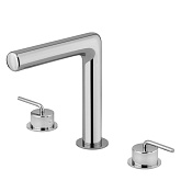 Alpi Allen Смеситель для раковины высокий на 3 отверстия, без д/к, высота излива 16 см, цвет: chrome AL 98691 CR