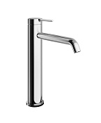 Alpi Nu Смеситель для раковины высокий, без донного клапана, высота излива 17 см, цвет: chrome NU 24179/S CR