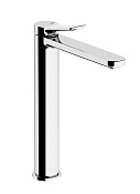 Alpi Ginger Смеситель для раковины высокий, без донного клапана, высота излива 24,6 см, цвет: chrome GN 99177/S CR