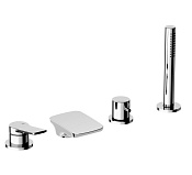 Alpi Ginger Смеситель на борт ванны, с ручным душем, цвет: chrome GN M27D30865 CR